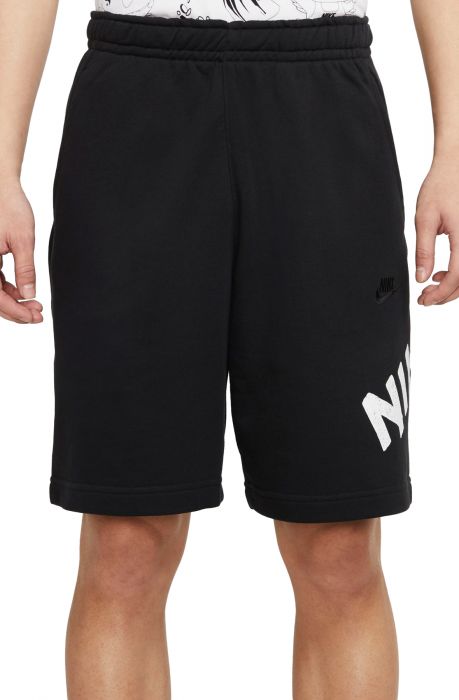 NIKE Sportswear Club French Terry Shorts CZ9930 010 - Shiekh