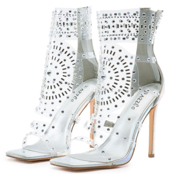 Leona-01 Clear Dress High Heel