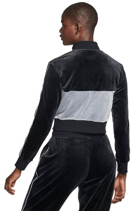 Sportswear Heritage Cropped Jacket Black/Cool Grey/White