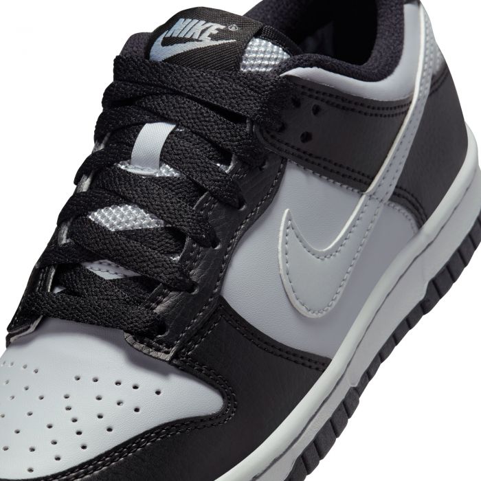 Grade school Dunk Low  Black/Wolf Grey