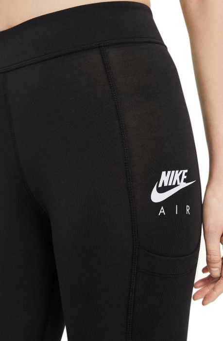 NIKE Air Leggings BLACK/WHITE CZ8622 010 - Shiekh