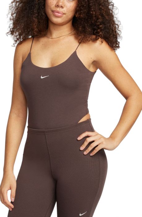 Sportswear Chill Knit Tight Cami Bodysuit Brown
