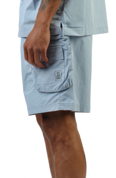 Cargo Utility  Shorts Pale Blue