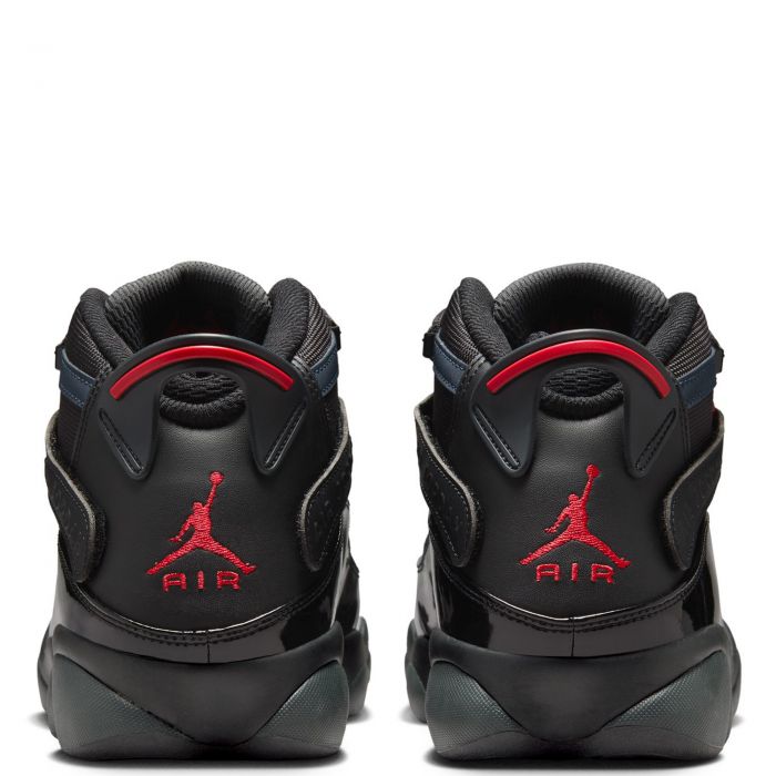 Jordan 6 Rings Black/Fire Red-Anthracite