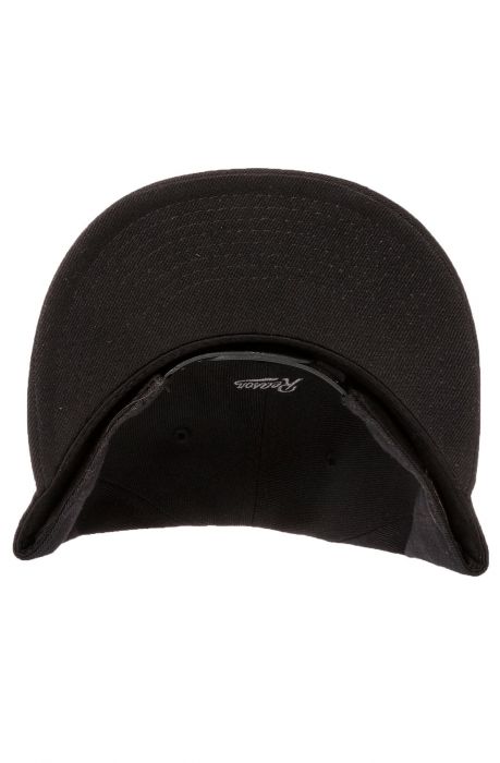 The Homies Snapback Hat in Black Black