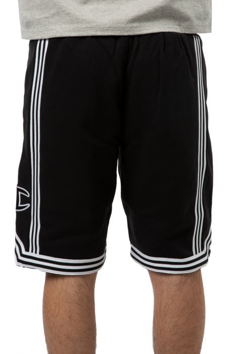 Reverse Weave Basketball Shorts Black