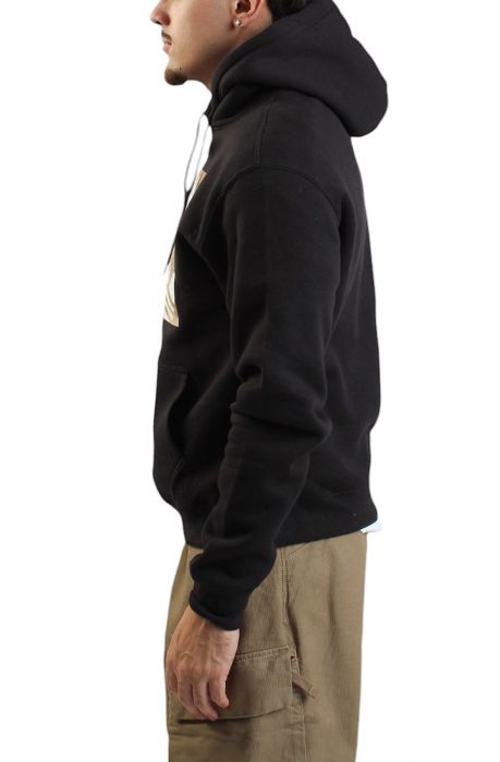 Paisley Hoodie Black