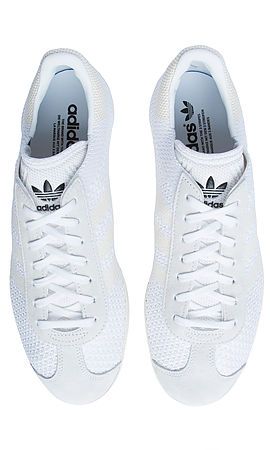 adidas gazelle silver green womens Adidas Orignal Gazelle Primeknit Onix/Chalk White main image 1