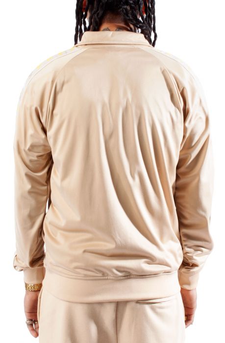 222 Banda Dullo 2 Track Jacket Beige Irish-Beige Almond-Yellow Banana-White Bright