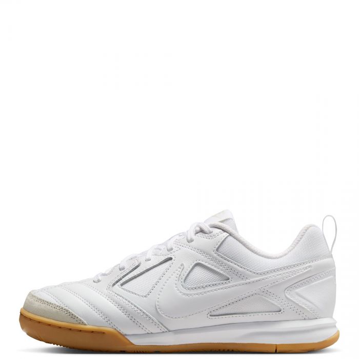 Grade-School Gato White/White-Gum Light Brown-White