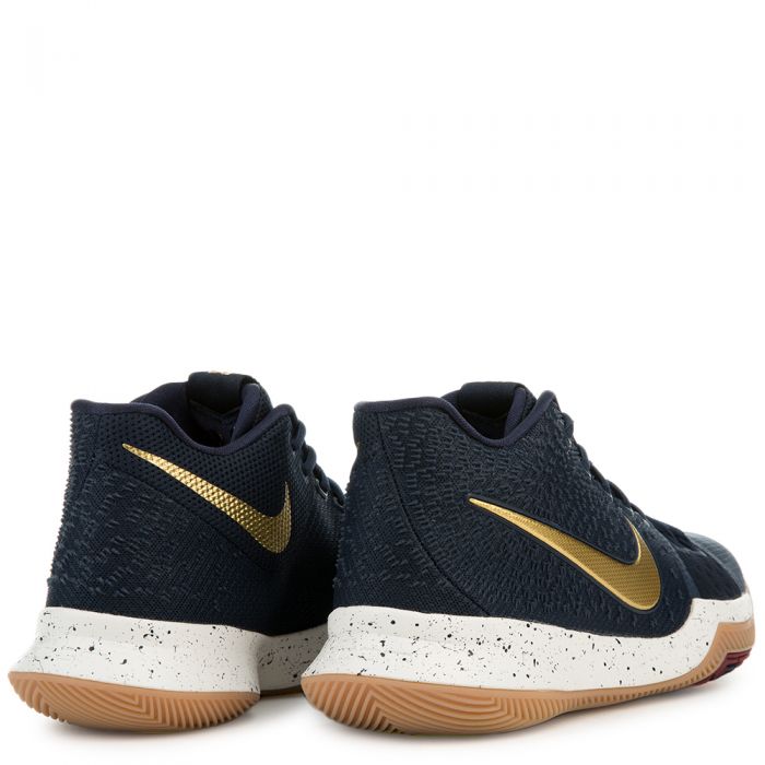 KYRIE 3 OBSIDIAN/METALLIC GOLD-SUMMIT WHITE
