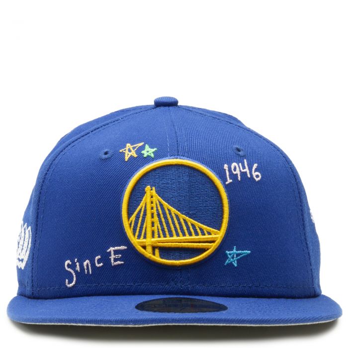 golden state warriors youth fitted hat