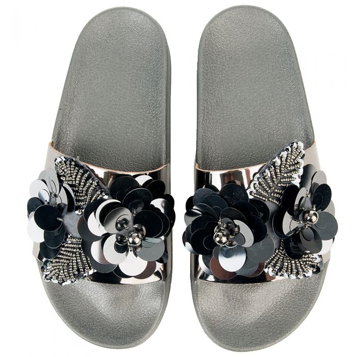 Women's Riri-310 Slide Pewter
