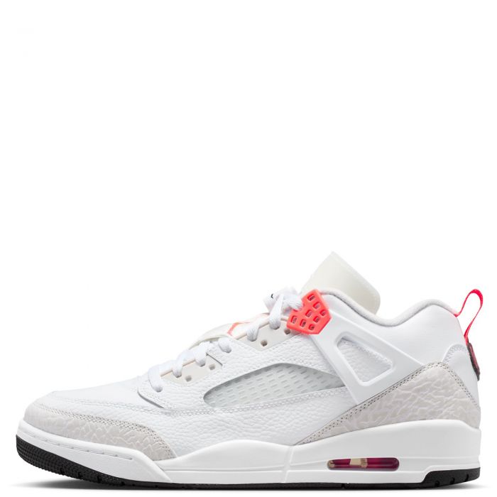 Jordan Spizike Low White/Bright Crimson-Vast Grey-Black