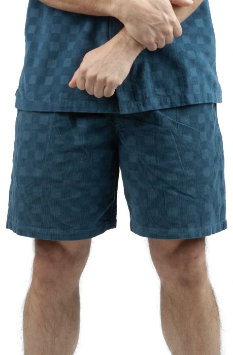 Range Corduroy Shorts Teal