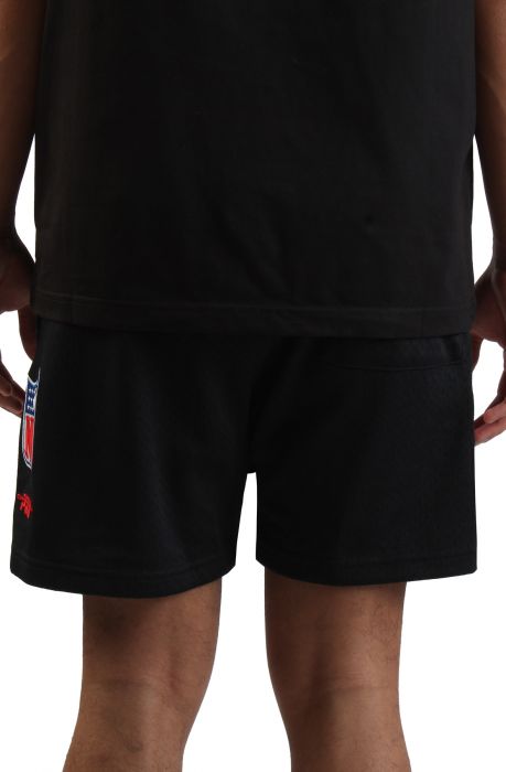 NFL San Francisco 49ers Mesh Shorts  Black