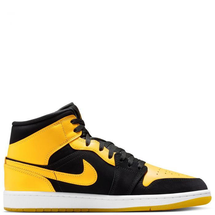 Air Jordan 1 Mid SE BLACK/VARSITY MAIZE-WHITE
