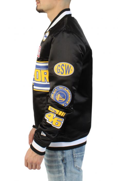 Golden State Warriors All-Star Game Jacket  Black