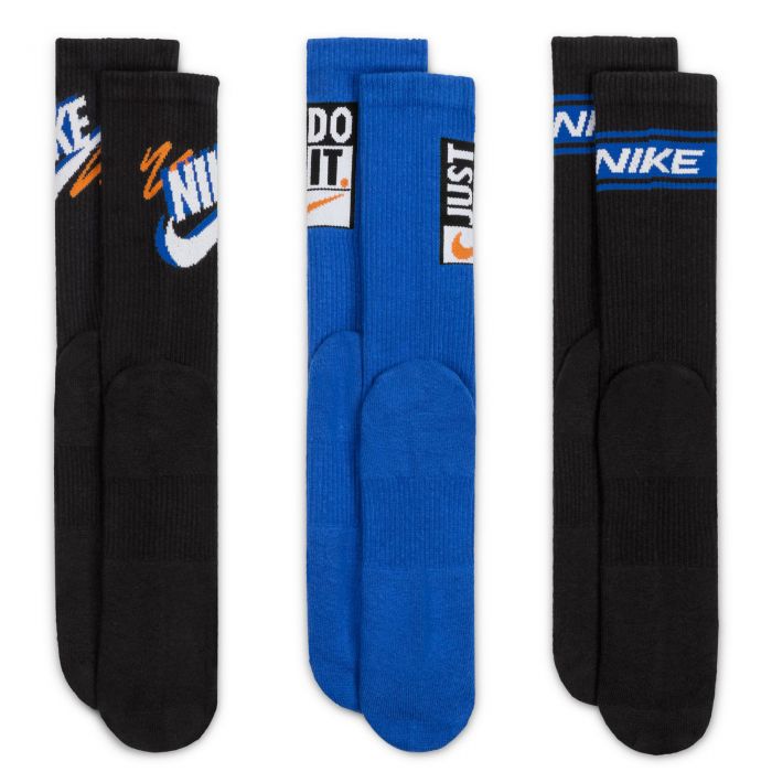 Everyday Plus Crew Socks (3 Pairs) Multi-Color