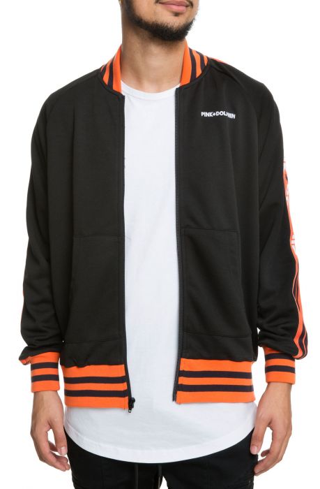 PINK DOLPHIN The Script Track Jacket in OH11805STJBL - Shiekh