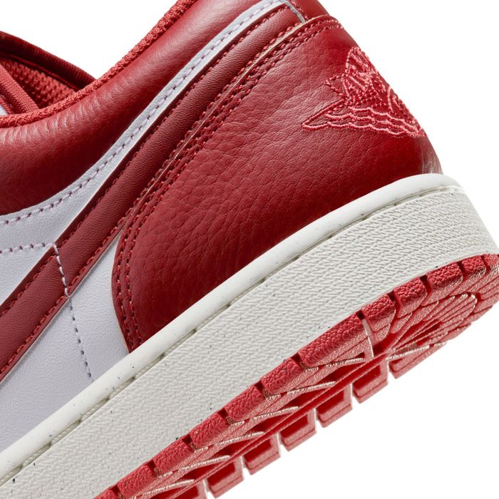 Air Jordan 1 Low SE White/Dune Red-Lobster-Sail