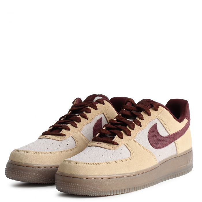 Air Force 1 '07  Linen/Burgundy Crush-Moon Particle