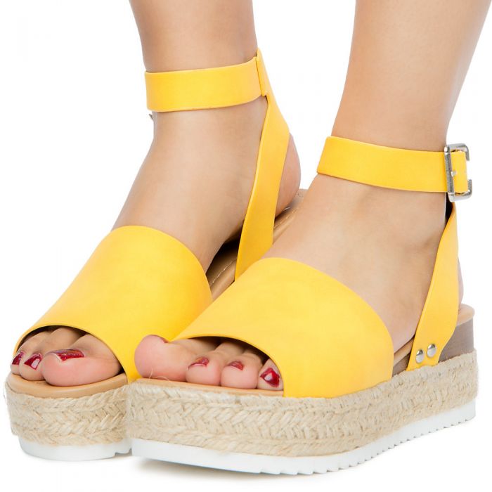 Women's Platform Sandal YELLOW NBPU