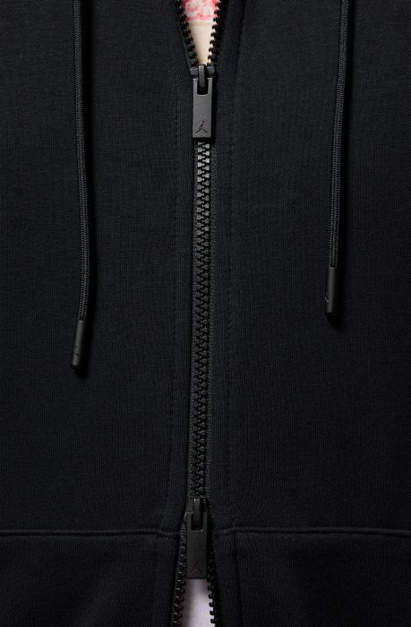 Brooklyn Fleece Full-Zip Hoodie Black/White