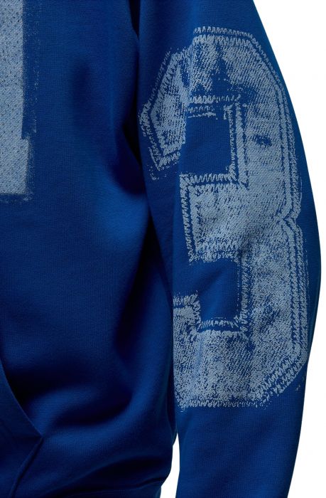  Brooklyn Collegiate Pullover Hoodie Sport Blue/Sail