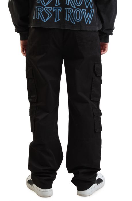 Multi Cargo Pant Jet Black