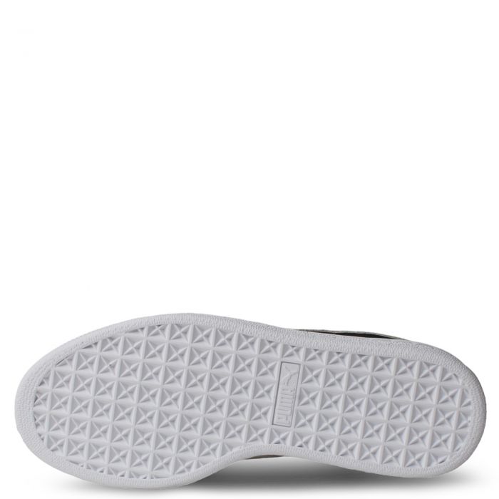 Grade School Suede Classic XXI JR Sneakers  Black/White