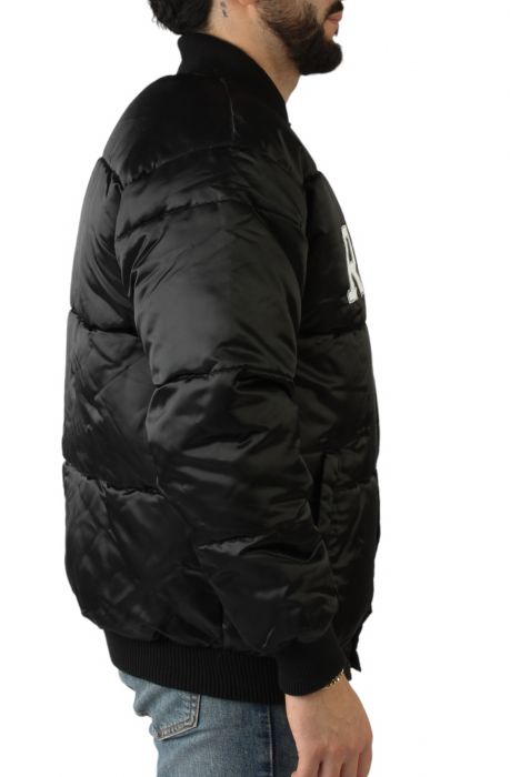 Raiders Puffer Jacket Black