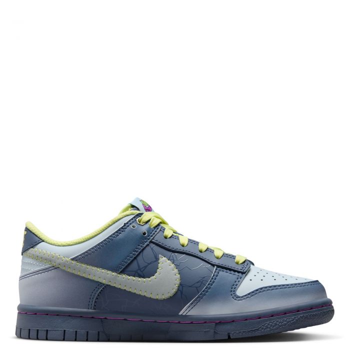 Grade School Dunk Low Diffused Blue/Blue Tint-Luminous Green