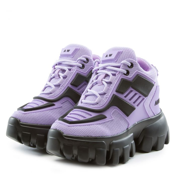 Damson-07 Platform Sneaker Lilac Pu