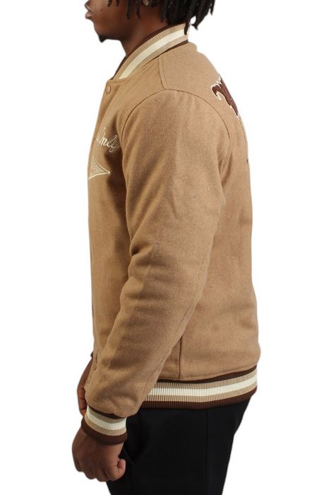 World Champs Varsity Jacket Caramel