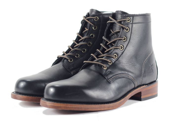 frye arkansas mid leather