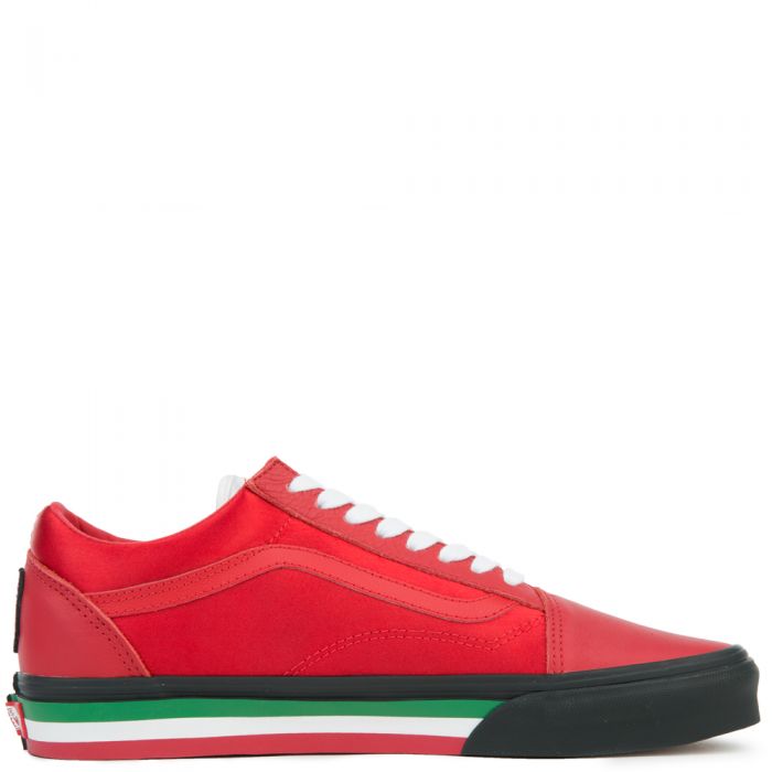 OLD SKOOL RACING RED/TRUE WHITE