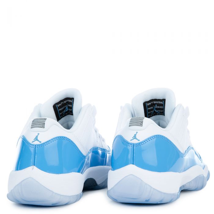 AIR JORDAN 11 RETRO LOW BG WHITE/UNIVERSITY BLUE