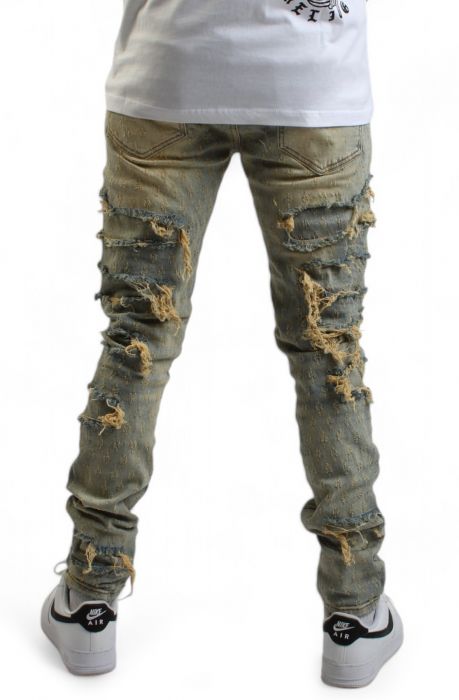 Pick Stitch V2 Slim Jean Medium Tint Blue