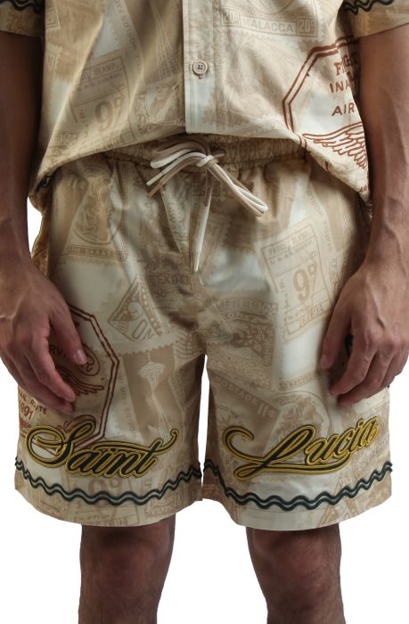 Saint Lucia Shorts Papyrus