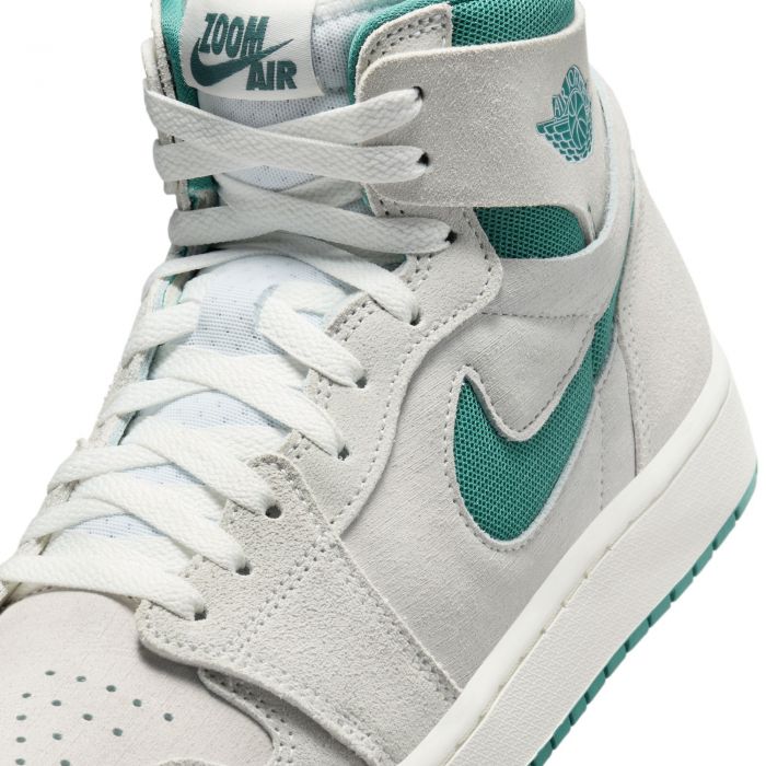 Air Jordan 1 Zoom CMFT 2 Summit White/Bicoastal-Oxide Green