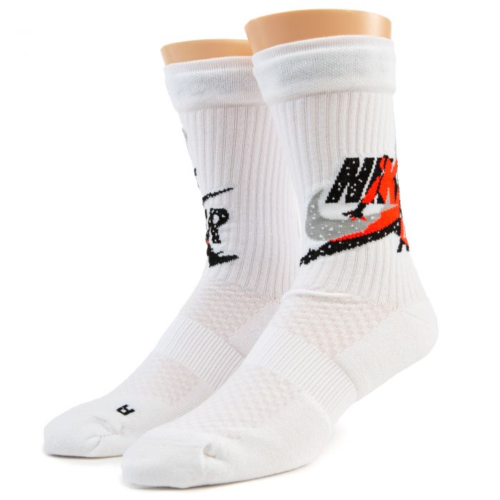 jumpman socks white