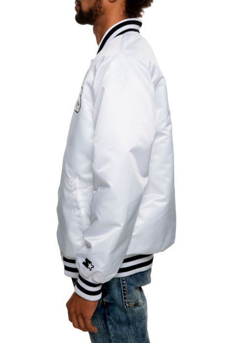 Oakland Raiders Jacket White/Silver/Black