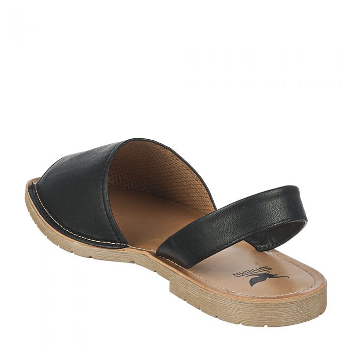One-S Flat Sandals Black