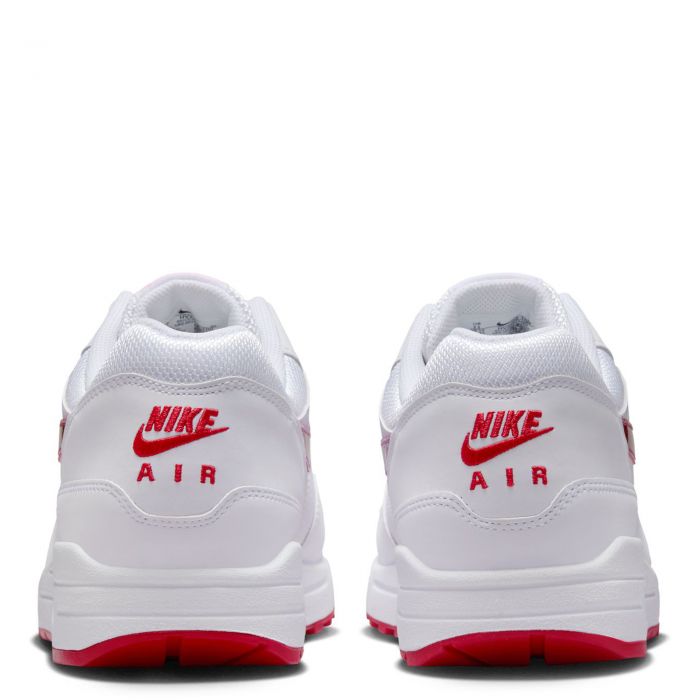 Air Max 1 Premium White/University Red-Playful Pink