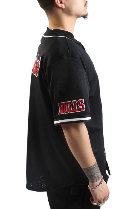 NBA Chicago Bulls City Ransom Mesh Jersey Black