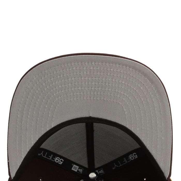 MLB San Diego Padres 59FIFTY Fitted Hat Brown