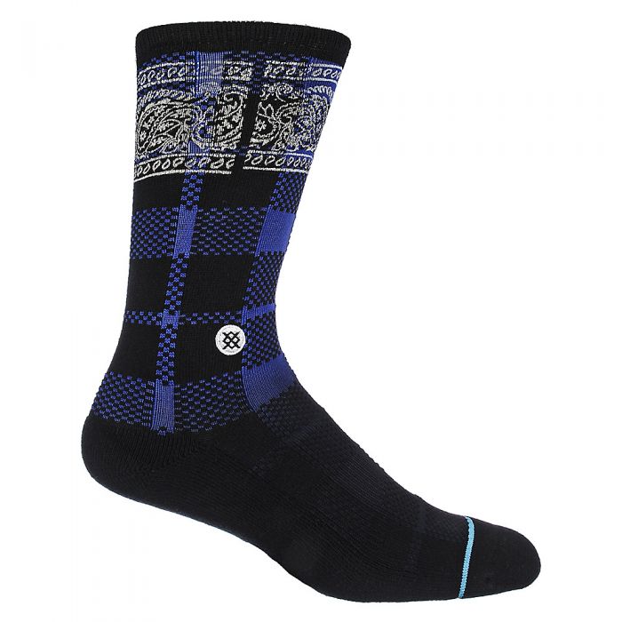 Men's Lumberjack Socks Black/Blue