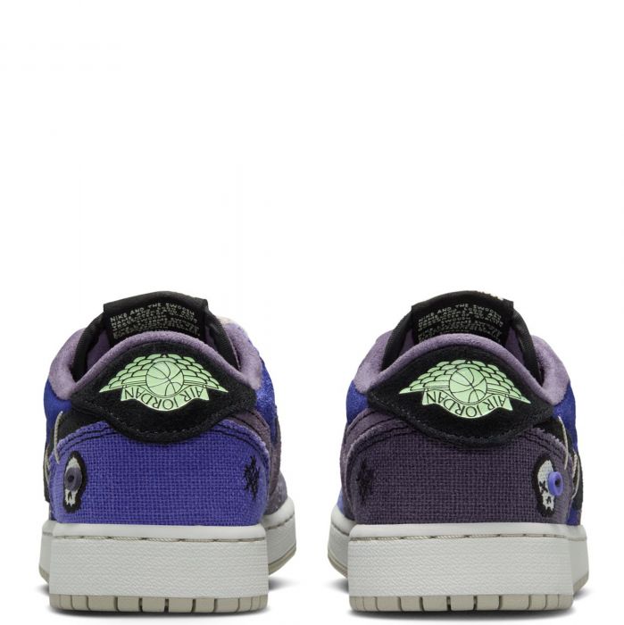 (GS) Zion Williamson x Air Jordan 1 Retro Low OG Voodoo Alternate Regency Purple/Vapor Green-Black