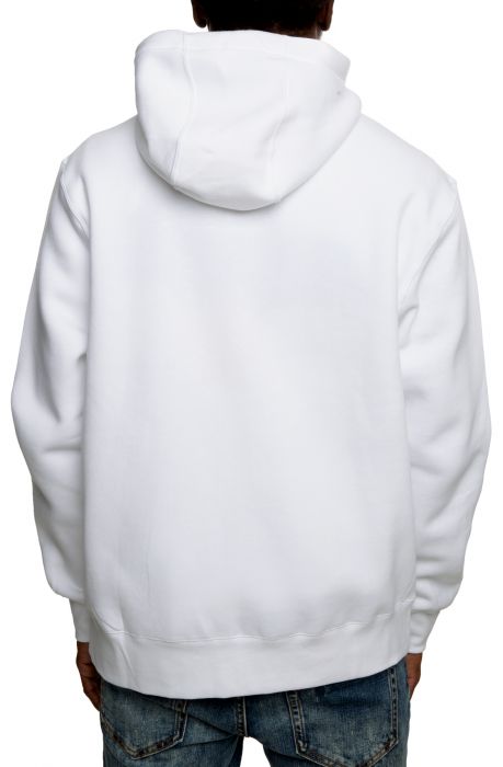 Sportswear Club Fleece Zip-Up Hoodie White/Black